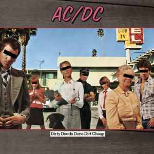 Album Dirty Deeds Done Dirt Cheap - AC/DC