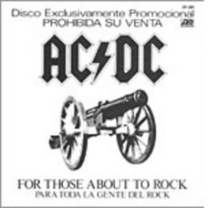 Album AC/DC - For Those About to Rock