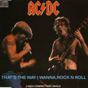AC/DC That's the Way I Wanna Rock 'n' Roll, 1988
