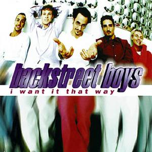 Album Backstreet Boys - I Want It That Way
