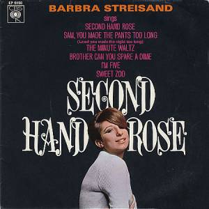 Barbra Streisand Second Hand Rose, 1966