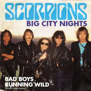 Scorpions Big City Nights, 1984