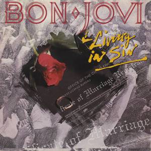 Album Living in Sin - Bon Jovi