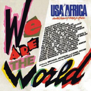 Cyndi Lauper We Are the World, 1985