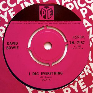 Album David Bowie - I Dig Everything