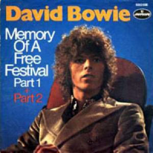David Bowie Memory of a Free Festival, 1970