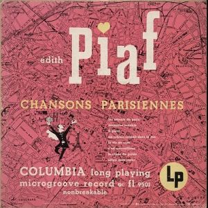 Edith Piaf Chansons Parisiennes, 1969