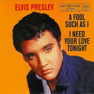 Elvis Presley I Need Your Love Tonight, 1959