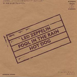 Led Zeppelin Fool in the Rain, 1979