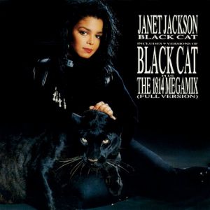 Janet Jackson Black Cat, 1990