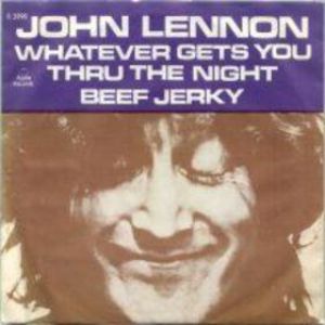 John Lennon Whatever Gets You thru the Night, 1974