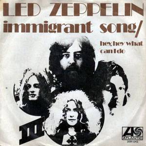 Led Zeppelin Immigrant Song, 1970
