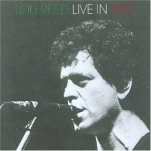 Album Live in Italy - Lou Reed