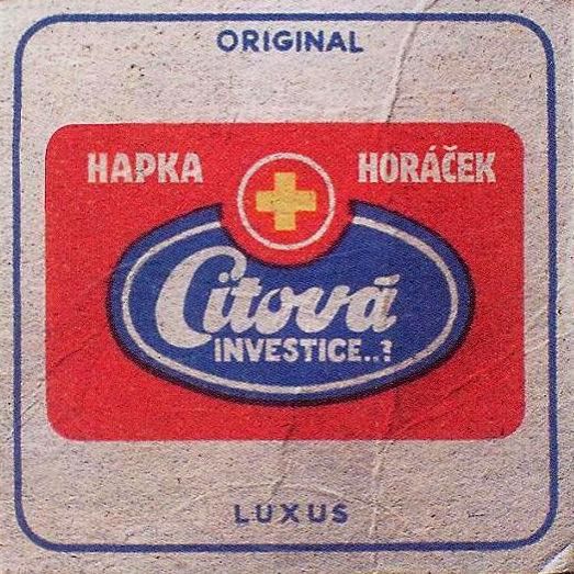 Album Petr Hapka - Citová investice