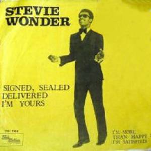 Stevie Wonder Signed, Sealed, Delivered I'm Yours, 1970