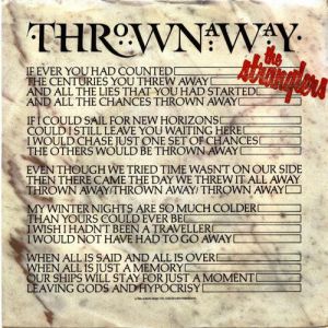 Album The Stranglers - Thrown Away