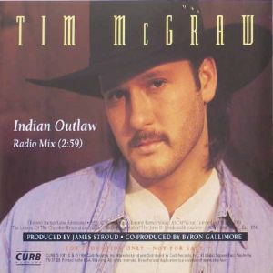 Tim McGraw Indian Outlaw, 1994