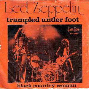 Led Zeppelin Trampled Under Foot, 1975