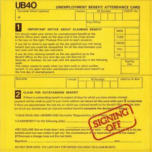 Album Signing Off - UB40