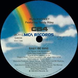 Blackstreet Baby Be Mine, 1993