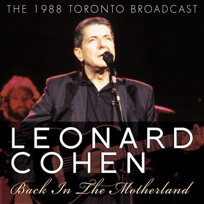 Album Back in the Motherland - Leonard Cohen