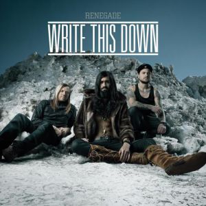 Album Write This Down - Renegade