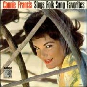 Connie Francis sings Folk Song Favorites Album 