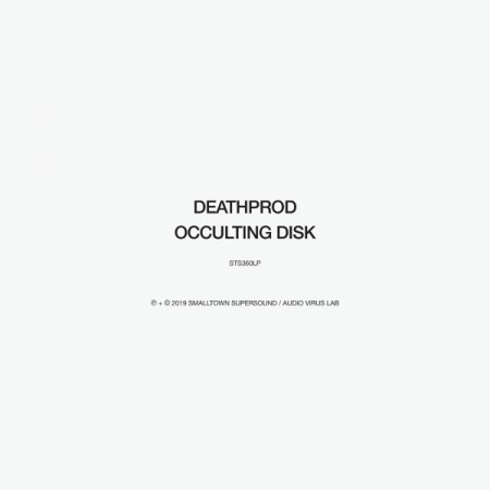 Album Deathprod - Occulting Disk