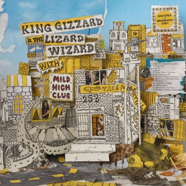 Sketches of Brunswick East - King Gizzard & The Lizard Wizard