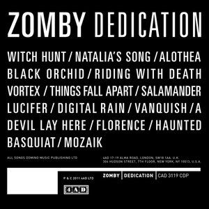 Zomby Dedication, 2011