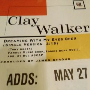Album Dreaming with My Eyes Open - Clay Walker