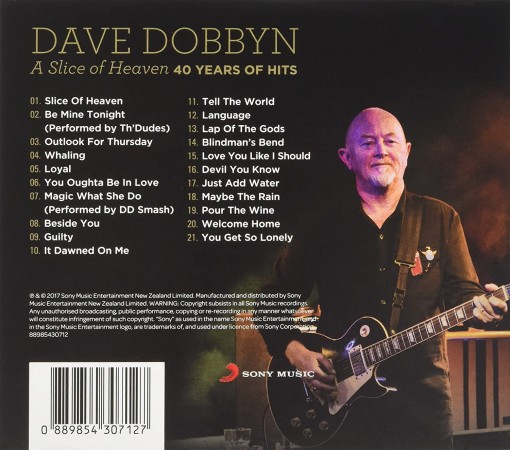 Dave Dobbyn  40 Years of Hits, 2017