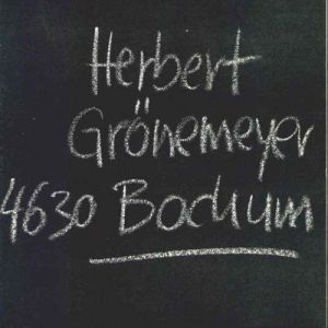 Herbert Grönemeyer 4630 Bochum, 1984