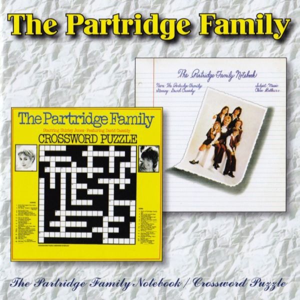 The Partridge Family Notebook / Crossword Puzzle Album 