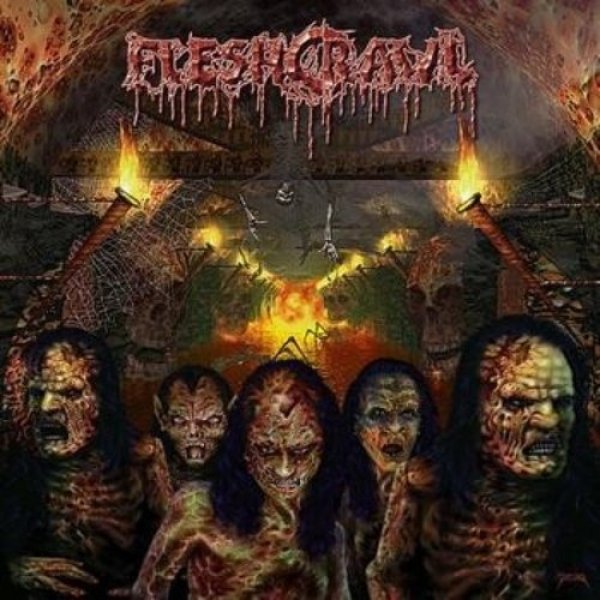 Album Fleshcrawl - As Blood Rains from the Sky, We Walk the Path of Endless Fire