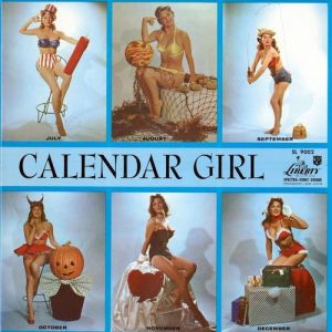 Julie London Calendar Girl, 1956