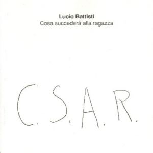 Album Lucio Battisti - Cosa succederà alla ragazza