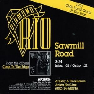 Diamond Rio Sawmill Road, 1993