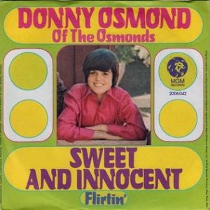 Donny Osmond Sweet and Innocent, 1971