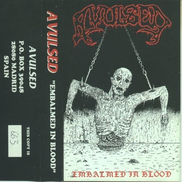 Album Avulsed - Embalmed in Blood