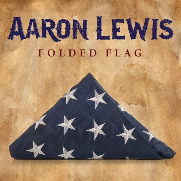 Aaron Lewis Folded Flag, 2017