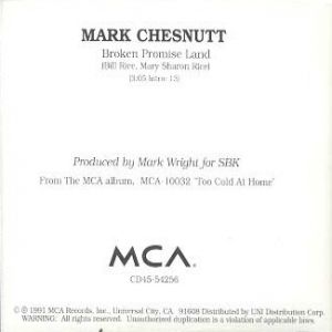 Album Mark Chesnutt - Broken Promise Land