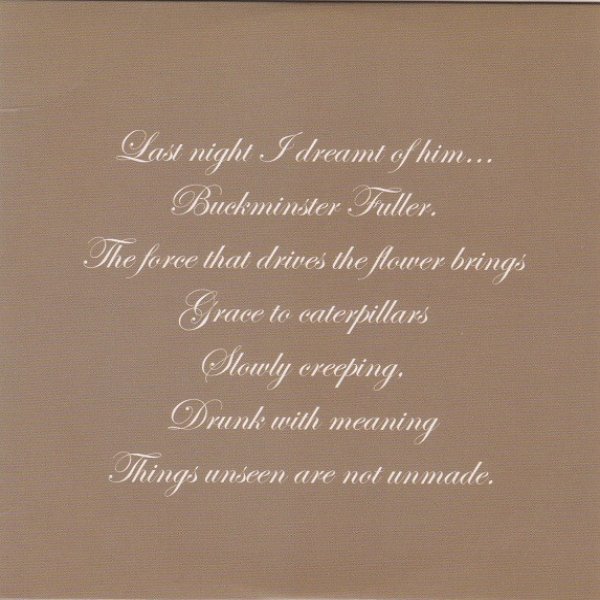 Album Buckminster Fuller - Nerina Pallot