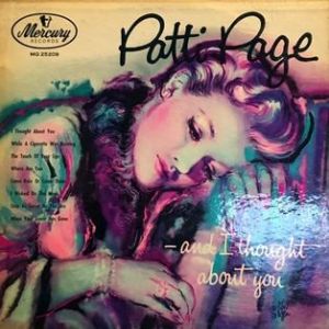 Patti Page And I Thought About You, 1955