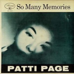 Patti Page So Many Memories, 1954