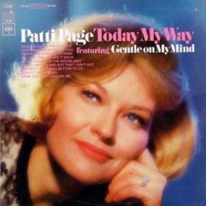 Patti Page Today My Way, 1967