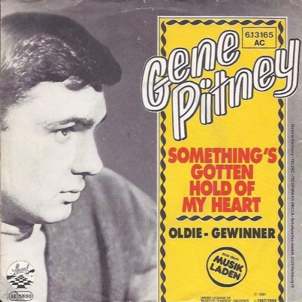 Gene Pitney Something's Gotten Hold of My Heart, 1989
