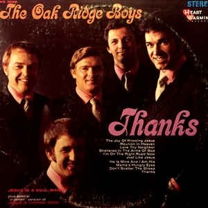 The Oak Ridge Boys Thanks, 1969