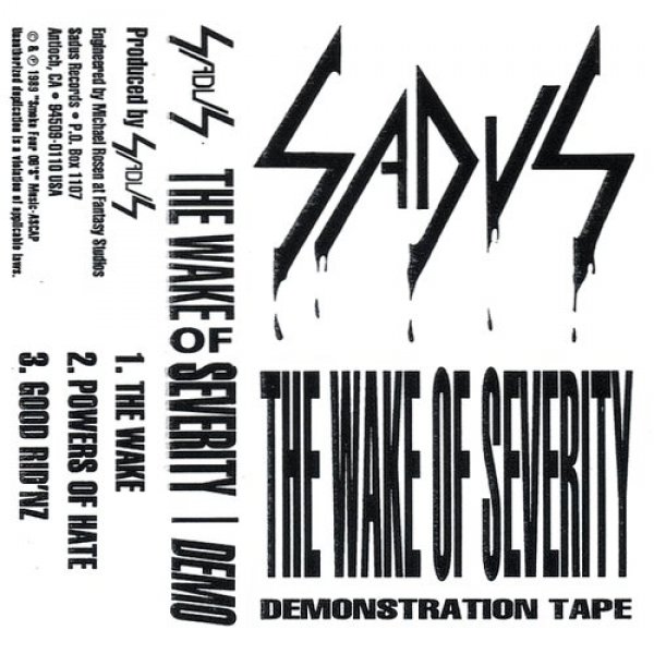 Album Sadus - The Wake of Severity