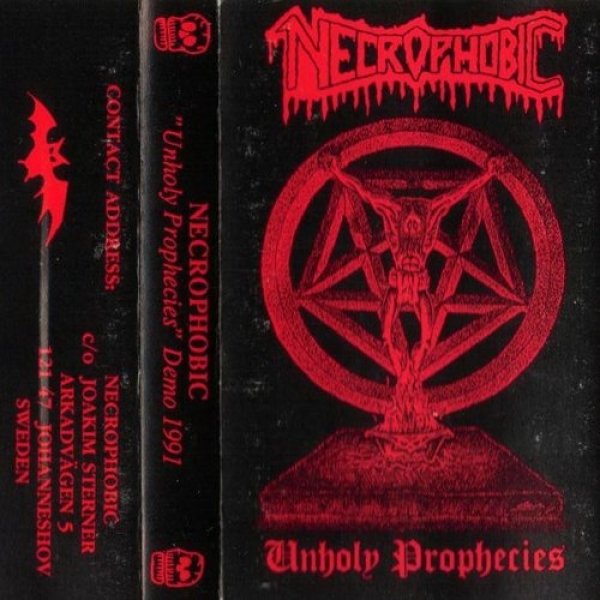 Album Necrophobic - Unholy Prophecies